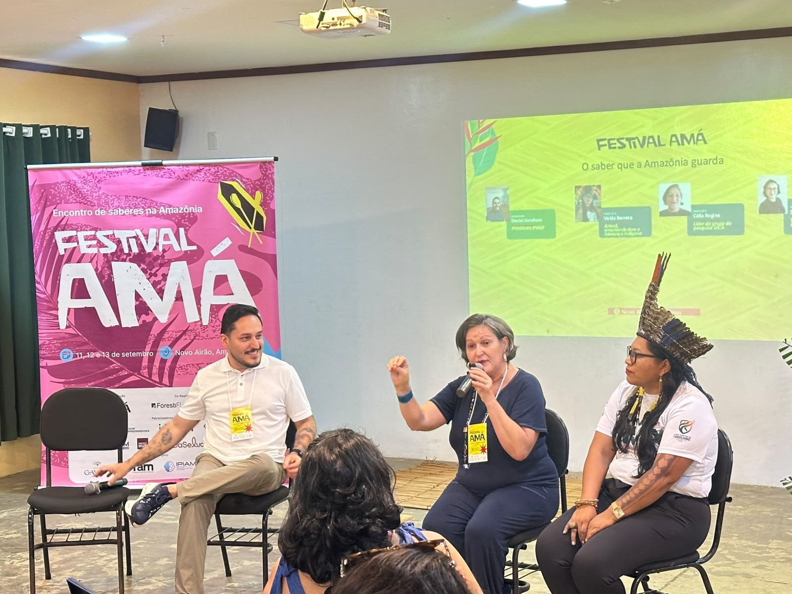 IPIAM em roda de conversa no Festival AMÁ